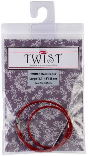 ChiaoGoo Twist RED cable 35cm large - 1pc