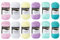 Schachenmayr Catania Wolle Set - Wollmix Pastell groß - Pastellfarben - Sommerwolle Catania - Garnsortiment in tollen Farben - Wollpaket mit Wolle Catania von Schachenmayr - Wollpaket Baumwolle - Amigurumi Wolle - pastellige Farben - Wollpackung / Wollset von MyOma