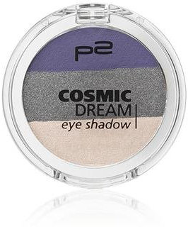 P2 COSMIC DREAM Eye Shadow Lidchatten Nr. 160 purple eclipse Farbe: Dunkellila/Dunkelgrau/Hellrosa mit Glanz Inhalt: 3g Lidschatten für schöne Augen Lidschatten Eyeshadow