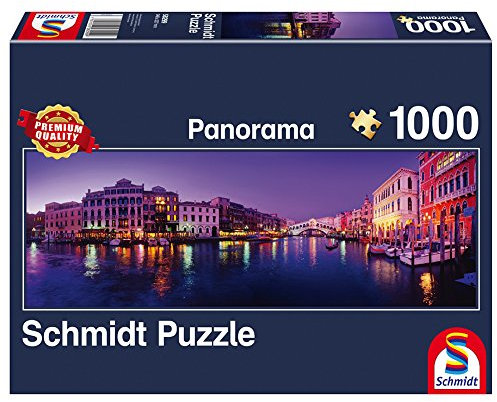 Canale Grande, Venedig, (Puzzle): Panorama-Puzzle