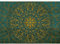 Runa Art Fototapete Mandala Orientalisch 352 x 250 cm Vlies Tapeten XXL Moderne Wandtapete Wohnzimmer Schlafzimmer Grün Gelb 9093011b