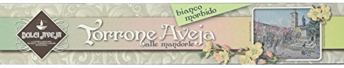 Dolci Aveja - Torrone Bianco Tenero Alle Mandorle - 3 Pezzi da 180 gr