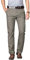 Kuson Homme Pantalon Anti-Rides Taille Haute Coton Tube Droite Décontracté Kaki 46