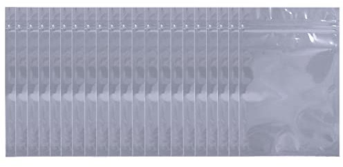 Terokota 20Pcs Small 3x5in Anti Static Bags ESD Shielding Antistatic Bags with Static Free Stickers for 1.8 Inches SSD HDD