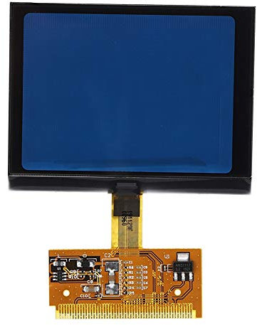 Qiilu Auto-Monitor-Bildschirm, hochauflösender Auto-LCD-Bildschirm für VDO-Monitor 8L0920931F Display Passend für
