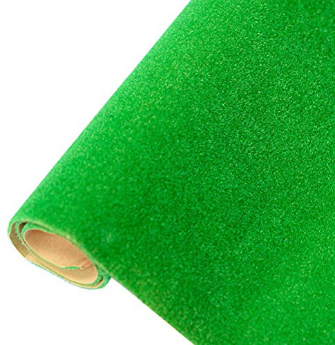 PUCHA Pelouse synthétique Artificielle de Fausse Herbe, Tapis de Gazon Artificiel décoratif Prairie Miniature de Jardin de Construction de Tapis d'herbe décoration 100 x 40 cm