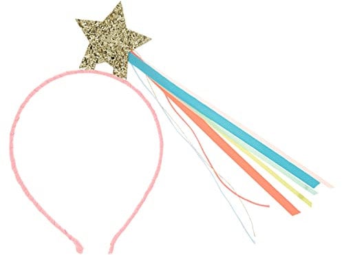 Sternschnuppen Haarreif mit Glitzer Stern I Haarschmuck I Accessoire Mädchen