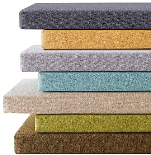 Coussin de banc de jardin 2 ou 3 places, pour salle à manger, terrasse, chaise, chaise longue, dossier, matelas pour balancelle, mobilier, pour intérieur et extérieur, 50 x 50 x 5 cm, rose
