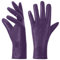 Harssidanzar Damen Lederhandschuhe Winter Warmes Kaschmirfutter Touchscreen Vintage Finished GL017EU,Lila, Größe M