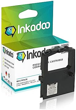 Inkadoo Farbband Kompatibel mit OKI 09002303 , schwarz 1010