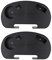 2pcs Universal Cup Holder for Zero Gravity Chair Utility Tray Clip On Chair Table with Mobile Device Slot and Snack Tray