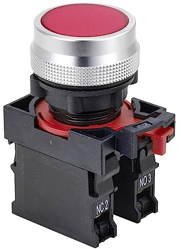 TRU COMPONENTS TC-10091016 ONPOW26-11/R Druckschalter 380V 10A 1x Ein/Aus Schalter IP40 1 Stück