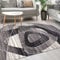 Mazovia Modern Teppich - Kurzflor - Teppich für Wohnzimmer, Schlafzimmer, Esszimmer - ÖKO-TEX Wohnzimmerteppich, Robust und pflegeleicht, Niedrige Florhöhe – Teppiche - grau 120 x 170 cm