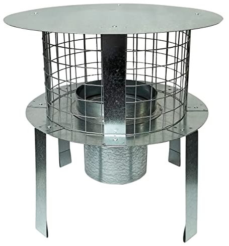 Flexible Flue Liner Pot Hanging Cowl to Fit 6 Flexible Flue Liner.