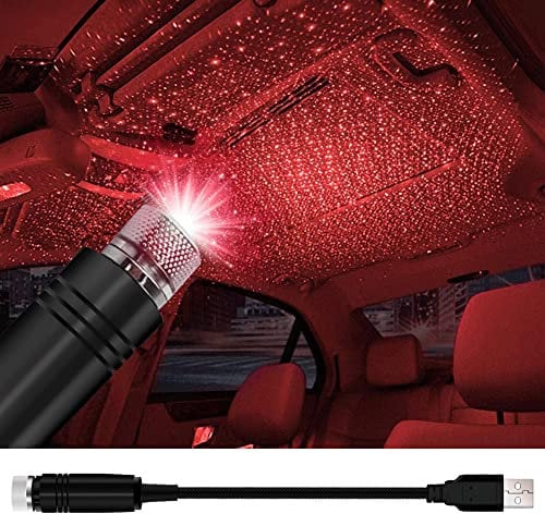 Star Projector Night Light, Car Accessories for Women and Men, Romantic Car Led Lights Interior, Adjustable Interior Car Lights Fit Car, Roof, Bedroom, Plug and Play, Car Decor, Room Decor, Home Decor