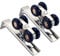 Riel Engranaje Rueda Corrediza Polea - Acero Inoxidable Accesorios Para Corrediza Interior, Puerta Recta, Puerta De Madera, Puerta De Vidrio Corredizo, Armarios, Con Tornillo, 2 Piezas