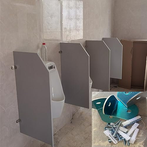HARELA Urinal Trennwand, Herren-Urinal-Sichtschutz, Toilettentrennwand, Urinal-Trennwand, Toilettenschutz, Trennwand, für Schulen/Kindergärten/Einkaufszentren/öffentliche Plätze (Color : 2PCS)
