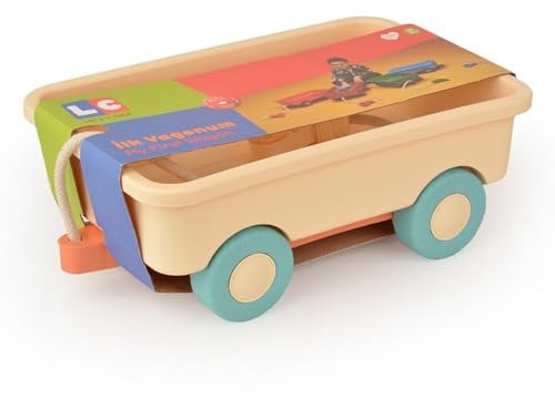Kids Wagon Toys Outdoor Play Equipment for Children | Safe, BPA Free Pull Along Cart for 2-6 Years Old, Beach, Garden Toys, Push Along Toy, Stroller Wagon | Boy, Girl, Baby Gifts