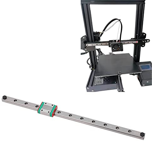 X Achsen Lineare Führung Upgrade Kit für Ender 3 Ender V2 Ender 3 Pro – Metall Linearschiene mit Gleitblock für Stabilität und Präzision im 3D Drucker