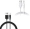 INBOLM Massager Wand Fast Charging Cable,Replacement USB to Aux 2.5mm Male DC Power Charger Wire,Replacement USB Cable Lead for Magic Wand Massage，Durable Reliable Power Cord