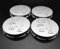 OOzie 4 Pièces Capuchons de Centre de Roue pour Peugeot 205 GTI 65mm,Cache-moyeux Capuchons de Centre de Moyeu Couvercle de Protection de Jante Enjoliveurs de Roue