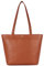 Telena Shopper Tasche Groß Damen Tote Bag für Frauen Wasserdichte Handtasche Damen 13.3 zoll Laptop Schultertsache,Braun
