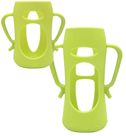 Housse De Biberon En Silicone Réutilisable - Manchon Antichoc Et Antidérapant Pour Biberons 160Ml Et 240Ml - Protection Securisée Pour Bébé