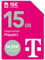 Telekom MagentaMobil Prepaid L mit 25 GB Highspeed-Volumen | 5G/LTE Max & Allnet Flat in alle dt. Netze | unverbrauchtes Datenvolumen weiter nutzen | EU Roaming & Hotspot Flat | 15 EUR Startguthaben