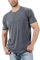 Mens T-Shirts Short Sleeve Crew Neck Plain T Shirt for Men Grey L