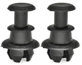 Toiumops Clips de fijación para Audi, Clip de fijación para el cordón del Maletero del Coche, Clip de Soporte para Bandeja del Compartimento de Equipaje Adecuado 1M6867574A (2 Piezas)