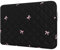 BAAGOAZ Housse pour Ordinateur 11 Pouces, Pochette de Protection avec Nœuds Brodés, Sacoche Compatible avec 11 Chromebook/MacBook/PC Portable, Noir