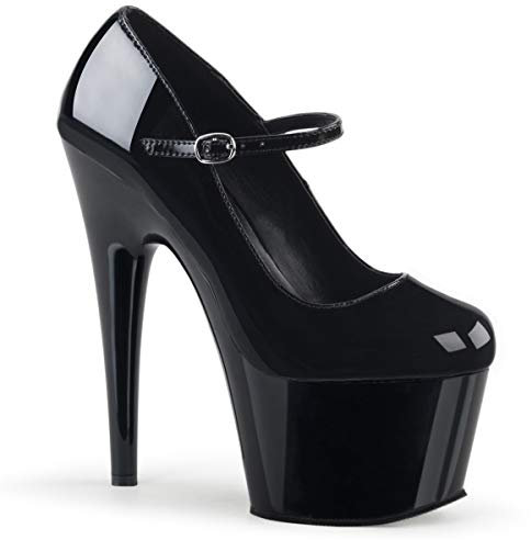 Pleaser ADORE-787 Blk Pat/Blk UK 5 (EU 38)