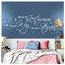 Wandaro Wandtattoo Zitat Nimm dir Zeit zum träumen I schwarz (BxH) 80 x 23 cm I Schlafzimmer Kinderzimmer Wandaufkleber Wandsticker Aufkleber Sticker W3261