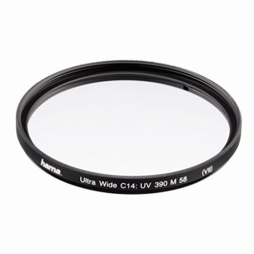 Hama UV- und Schutz-Filter, Weitwinkel, 14-fach Vergütung, Für 55-mm Foto-Kameraobjektive, C14, 390