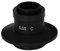 Motic 1101000300652 CCD-Adapter für Mikroskop Serie B1, 0.5X, fest