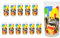 Luminarc 12er Set Wasserglas Face Tatoo