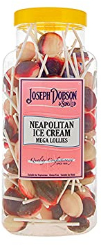 Joseph Dobson & Sons Neapolitan Mega Lollies, 1.99 kg