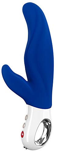 FUN FACTORY Rabbit Vibrator LADY BI Ultramarine, Sexspielzeug Dildo für Frauen, Dualvibrator für G-Punkt & Klitoris - 100% medizinisches Silikon, MADE IN GERMANY