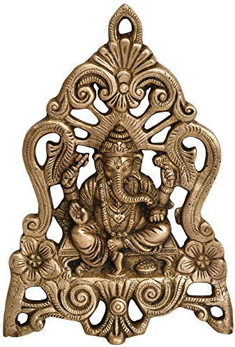 Exotic India Lord Ganesha Wandbehang – Messing Statue