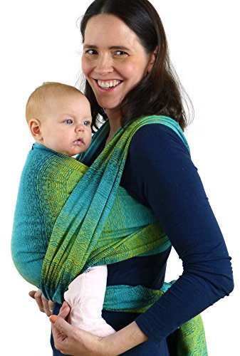 Didymos Babytragetuch, Modell Ada Malachit, Größe 6, Grün