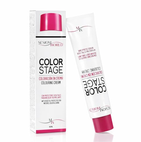 sesioMWorld TINTE EN CREMA COLOR STAGE REF. 9, 1 - RUBIO MUY CLARO CENIZA 100ml