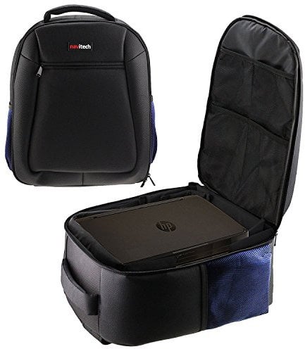 Navitech Rugged Black Carry Backpack/Rucksack/Case Compatible With The Epson EB-675W