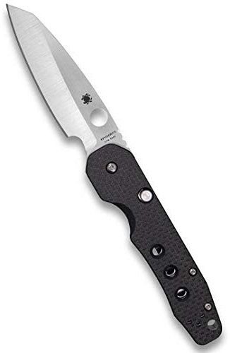 0 Spyderco Smock Compression Lock, manche 11,5 cm, Schwarz
