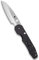 0 Spyderco Smock Compression Lock, manche 11,5 cm, Schwarz