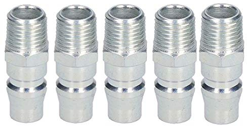 Giapponese Nitto Profilo, raccordo aria maschio 1/4 BSP Filettatura maschio 5PC