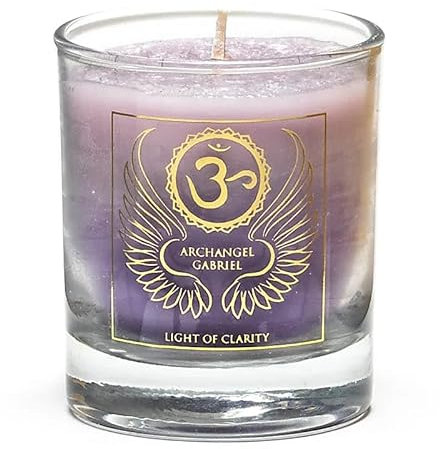 Duftende Votiv-Kerze Erzengel Gabriel 7.Chakra