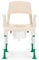 Duschstuhl - Invacare Pico Green - Badesessel für Senioren und Behinderte - Toilettenstuhl - aus