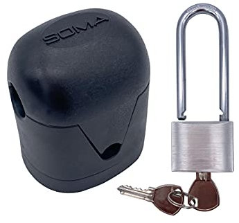 Anti-theft protection for charging cables up to AD 11 mm, protection against unauthorised use!