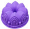 Holzsammlung Moule à Gâteau Couronne de Château Démoulage Mousse Moule à Gâteau Anti Adhérent en Silicone Moule à Gâteau Moules de Cuisson Pour Fête en Famille, Entre Amis