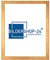 Bildershop-24 Bilderrahmen Monza 27x40 (Zoll/inch) | ca. 68,6x101,6cm Blattgold Fotorahmen, Wechselrahmen, Posterrahmen, Puzzlerahmen